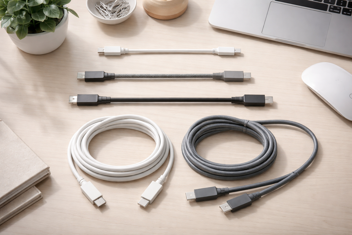 Sådan vælger du den rigtige USB-C kabeltype (2026)