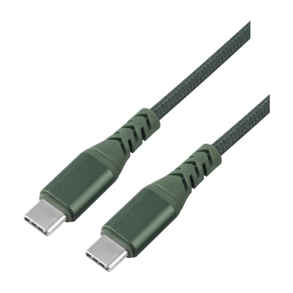 Platinum USB-C - USB-C-kabel 1 M, grøn