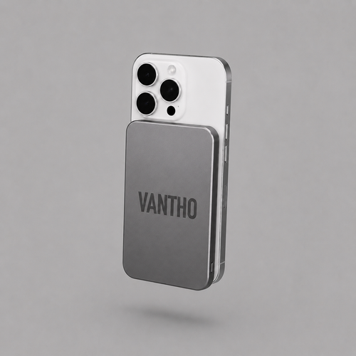VANTHO Edge 5000mAh Magsafe Gray