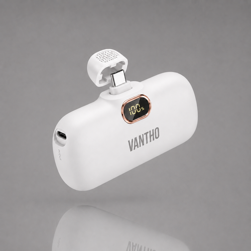 VANTHO Compact 5000mAh White