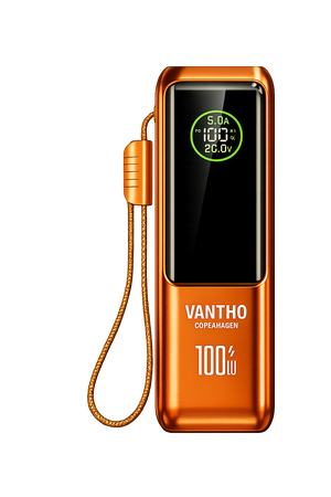 VANTHO 20000mAh MagSafe Powerbank – 22,5W PD Fast Charging
