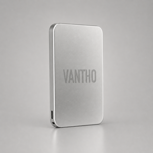 VANTHO Edge 5000mAh Magsafe Silver