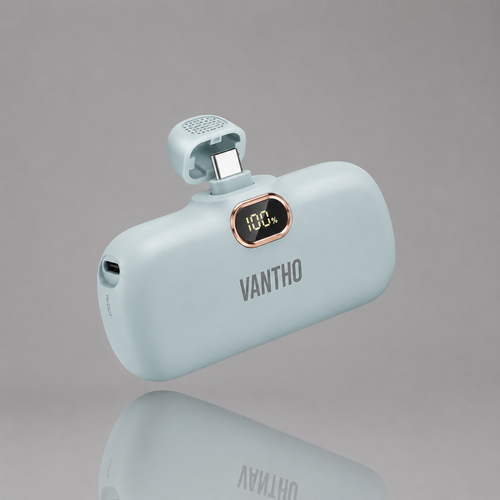 VANTHO Compact 5000mAh Teal