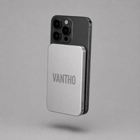VANTHO Edge 10000mAh Magsafe Silver