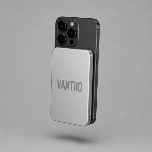 VANTHO Edge 10000mAh Magsafe Silver