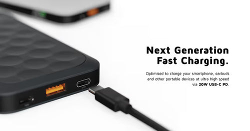 Xtorm 20W Fuel Series 10000mAh powerbank (sort)