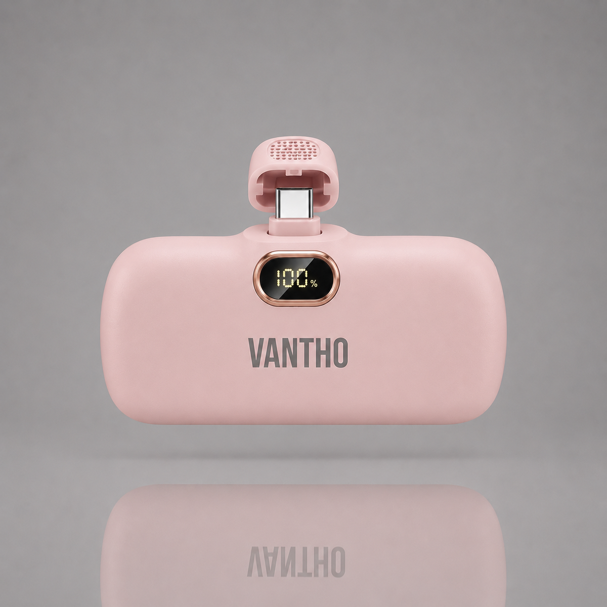 VANTHO Compact 5000mAh Pink